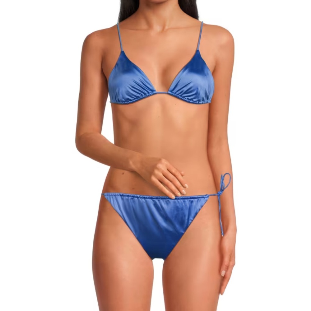Onia Satin Bikini Set